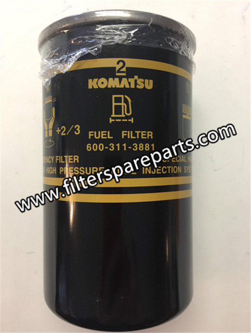600-311-3881 Komatsu Fuel Filter - Click Image to Close